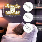 Quieras Ser Mi Novia Neon Sign Spanish Proposal LED Light Up sign for Wedding Anniversary Valentine Decoration Led Neon Light Sign for Engagement Bedroom Home Wall Decor Gift for Her - Image 5