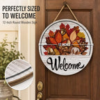 16 Pcs Interchangeable Welcome Sign for Front Door,Magnetic Welcome Sign，D - Image 4