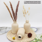 YANLING 6 Pack Small Vase for Flowers, 5 inch Modern Ceramic Vases - Image 5