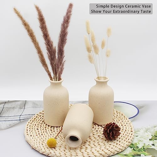 YANLING 6 Pack Small Vase for Flowers, 5 inch Modern Ceramic Vases - Image 5
