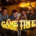Honoson 8 Pcs Football Party Decorations Game Time LED Lights up Sign - Image 4