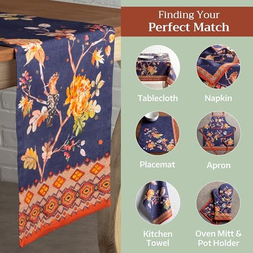 Maison d' Hermine Table Runner 100% Cotton 14.50" x 108" (Single Layer) - Image 5