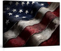 ZERILYN Ship Next Day – Patriotic Canvas Wall Decor, American Flag Pictures, Independence Day Canvas Prints, Red White Blue Home & Office Decoration by ZERILYN