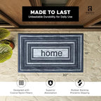 Welcome Mat for Front Door, Non-Slip, Home 2, 17 x 29 in - Image 2
