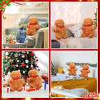 Shellwei 2 Set Christmas Gingerbread Man Pillows 15.75 in Soft Xmas Pillows - Image 5