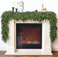 Lifelike Touch Artificial Christmas Cedar Garland for Mantle (9FT 1PCS) by VIERENA
