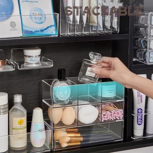 KissYou Acrylic Box With Lid 24 Pieces Small Clear Square Cube Jewelry Storage Box Wedding Party Gift Candy Boxes - Image 5
