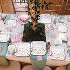 350 Pcs Wildflower Paper Plates and Napkins Set Disposable Serve 50 - Image 4