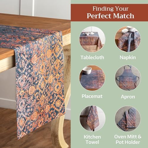 Maison d' Hermine Table Runner 100% Cotton 14.50" x 108" (Double Layer) - Image 6