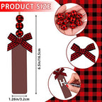XIMISHOP 6Pcs Christmas Stocking,18”Large Cable Knitted Stocking with Tags - Image 4