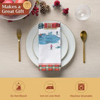 Maison d' Hermine Cloth Napkins Set of 4 Reusable 100% Cotton (20" x 20") - Image 5