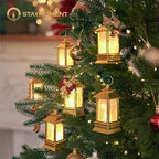 24 Pack Gold Mini Lanterns Decorative Indoor, for Wedding Decor - Image 3