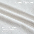 Amor Virisso Fringe Throw Pillow Covers 20x20 Set of 2 Boho Neutral Farmhouse Decorative Pillow Covers with Tassels for Couch Sofa Bed, Cream White - Image 3