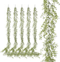 Artificial Greenery Garland, 6 Pack, 5.57ft by Decorateyouridealhomewithease