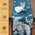 Maison d' Hermine Table Runner 100% Combed Cotton 14.5"x108" (Double Layer) - Image 2