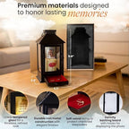 Memorial Lantern with Photo Frame & Keepsake Drawer | Ready-to-Gift Box - Image 4