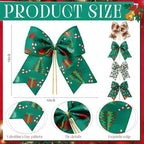 Daifunli 48 Pcs 6 Inch Christmas Bows for Wreaths - Image 2