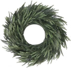 Norfolk Pine Christmas Wreath for Front Door Decoration, 26 in by Fashlits