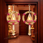 Divyakosh Diwali Decorations Butterfly Shubh Labh (1 Pair) for Door Tags/Shoon/Sohn | Diwali Decor for Home & Door Hanging Decorative Items | Pooja Room Decorations Item | Decorative Items| - Image 5