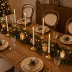 zeochyni 24 Pcs Brass Gold Taper Candle Holders Bulk for Wedding, Party - Image 5
