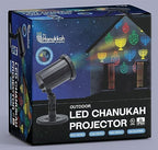 Hanukkah Holiday Projector Lights Outdoor - Waterproof Chanukah LED Light Projector - House Light Show Projector Outdoor - Hanukkah Lights Decorations - Image 6