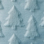 DFXSZ Christmas Tree Pillow Covers 18x18 Set of 2 Christmas Decor Blue - Image 5