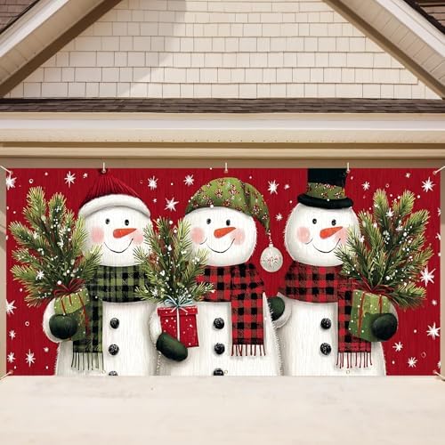 16x7 ft Garage Door Cover, Garage Door Decoration, Large Garage Door Cover, Banner Decoration, Suitable for Home, Outdoor, and Indoor by THISFIND