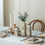Ceramic Flower Vase Set for Home Decor, Vintage Green Vase (6+8+10 Inch) - Image 5