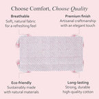 CPC Tablecloth 100% Cotton 60x90 Inch Indian Block Print Rectangle Table Cover, Washable Table Cloth for WeddingsSpring/Summer, Barbeque - Pink Sapphire - Image 6