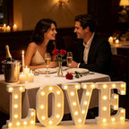 Pooqla Marquee Letters Love Gifts for Women, Battery Operated Love Sign - Image 5