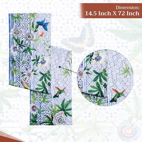 Maison d' Hermine Table Runner 100% Cotton 14.50" x 72" (Double Layer) - Image 4
