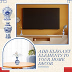 Maxcheck 12 Pcs Small Blue and White Vase, Mini Chinoiserie Vases, Classic - Image 5