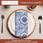 Maison d' Hermine Cloth Napkins Set of 4 Reusable 100% Cotton (20" x 20") - Image 2