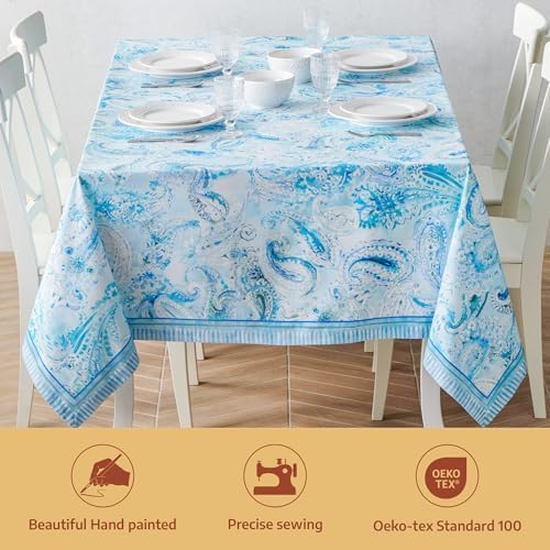 Maison d' Hermine Table Cloth Rectangle Table 100% Combed Cotton 70"x108" - Image 2
