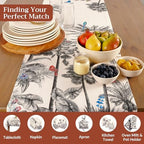 Maison d' Hermine Table Runner 100% Cotton 14.50" x 72" (Double Layer) - Image 4
