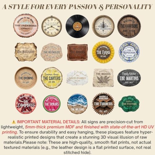 Custom Vintage Bottle Cap Sign | Personalized Faux Metal Wall Decor for Home Bar & Man Cave | UV Printed Lightweight MDF Tavern Plaque | Retro Garage & Pub Gift - Image 3