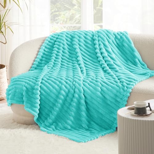 Bedsure Soft Twin XL Blanket for Bed Dorm Blue Fog 66"x90" - Image 6