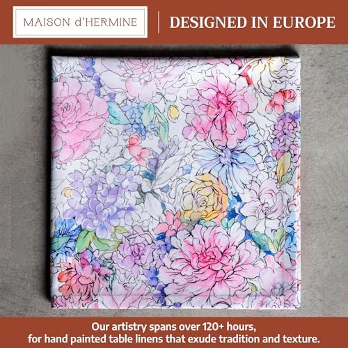 Maison d' Hermine Cloth Napkins Set of 4 Reusable 100% Cotton (20" x 20") - Image 2