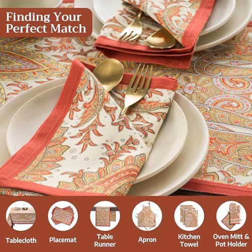Maison d' Hermine Cloth Napkins Set of 4 Reusable 100% Cotton (20" x 20") - Image 2