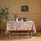 ISAENNE Designer French Elegant Rectangular Tablecloth,118"x67" - Image 2