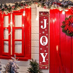 Welcome Porch Sign, Wooden, 47.2", Front Door, Rustic Reindeer - Image 6