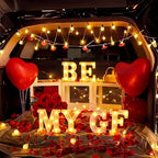 Ceenna Will You Be My Girlfriend Proposal Decoration Set,Red,Classic - Image 4