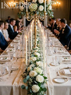 Hurricane Glass Candle Holders: 12" Tall Cylinder Cover Set of 6 - Image 3