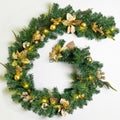 YULETIME 6 Feet Lighted Christmas Garland, Battery Powered 20 Fairy Lights by YULETIME
