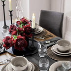 Black Iron Taper Candle Holder - Set of 3 Decorative Candle Stand - Image 5