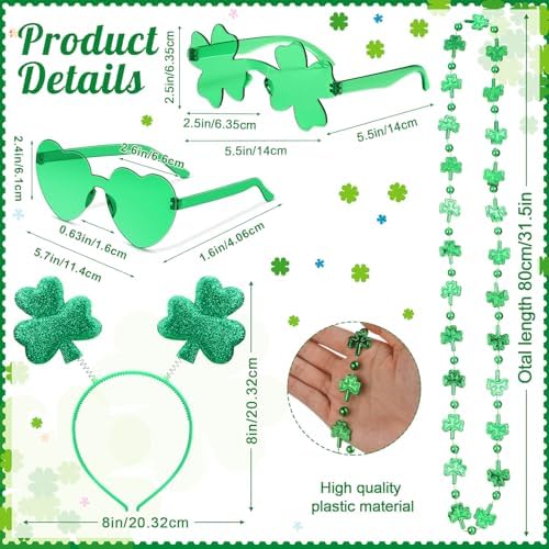 Crowye 36 Pcs St. Patricks Day Party Favors Bulk Sets, Combine - Image 2