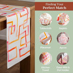 Maison d' Hermine Table Runner 100% Cotton 14.50" x 108" (Double Layer) - Image 5