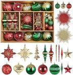 SHareconn 80Pcs Christmas Tree Ornaments Set Christmas Tree Decorations by SHareconn