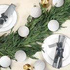 Garvee 25 Pcs Christmas Ball Ornaments, 2.36 in Beige Velvet Flocked Xmas Holiday Ball Set, Shatterproof & Lightweight Plastic Christmas Decorations for Trees Parties - Image 5