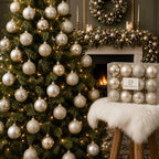 Soulchen 20 Pcs Champagne Christmas Ball Ornaments 2.75" Shatterproof Decor by Soulchen